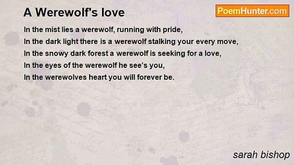 sarah bishop - A Werewolf's love