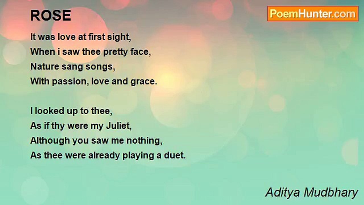 Aditya Mudbhary - ROSE