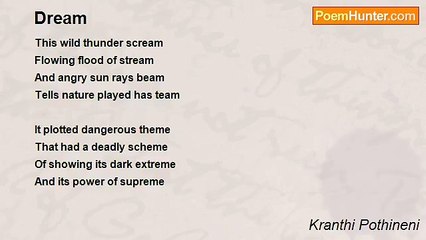 Kranthi Pothineni - Dream