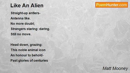 Matt Mooney - Like An Alien