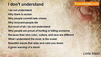 Leila Mass - I don't understand
