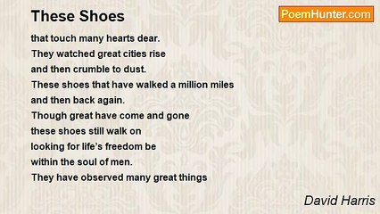 David Harris - These Shoes