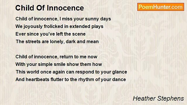Heather Stephens - Child Of Innocence