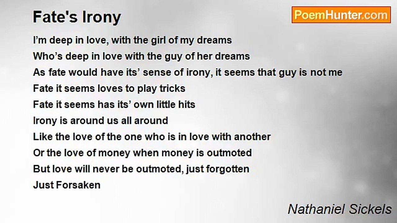 Nathaniel Sickels - Fate's Irony