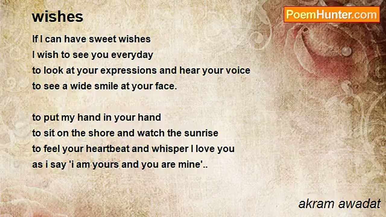akram awadat - wishes