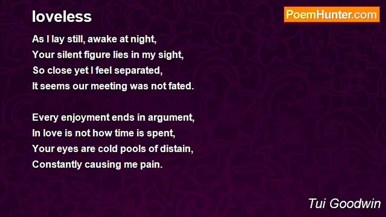 Tui Goodwin - loveless
