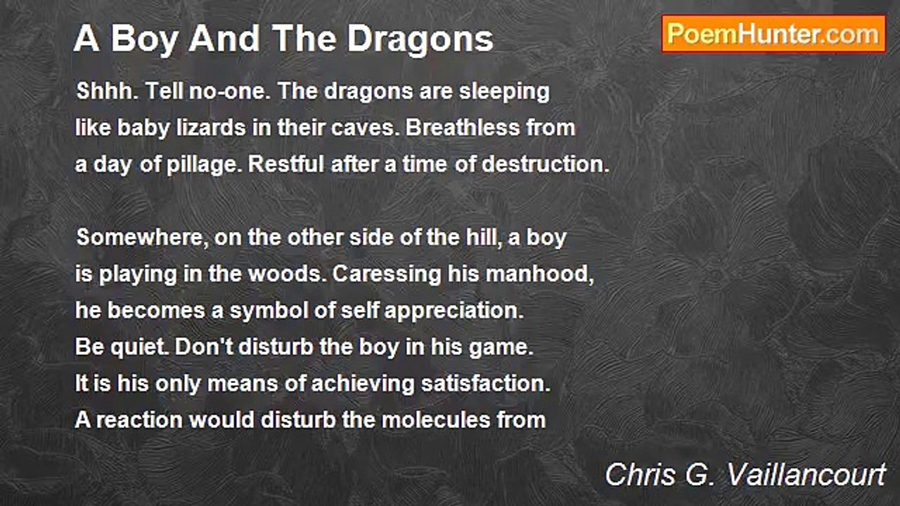Chris G. Vaillancourt - A Boy And The Dragons