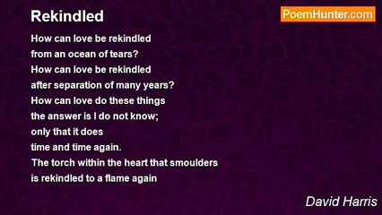 David Harris - Rekindled