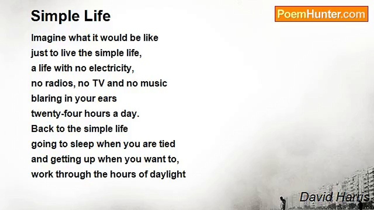 David Harris - Simple Life