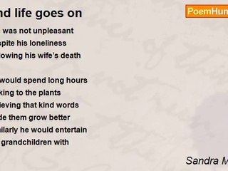 Sandra Martyres - And life goes on