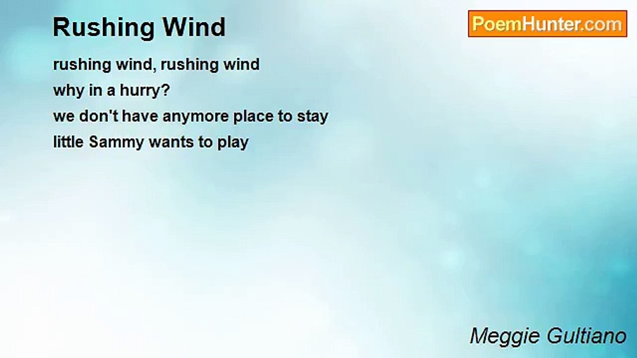 Meggie Gultiano - Rushing Wind