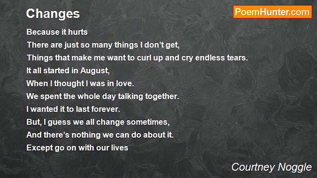 Courtney Noggle - Changes