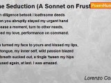 Lorenzo Costigliolo - The Seduction (A Sonnet on Frustration Personified)