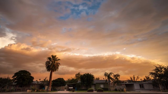 Arizona Haboob dust storm timelapse