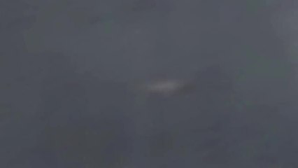 Strange object in the clouds over Budapest, Hungary