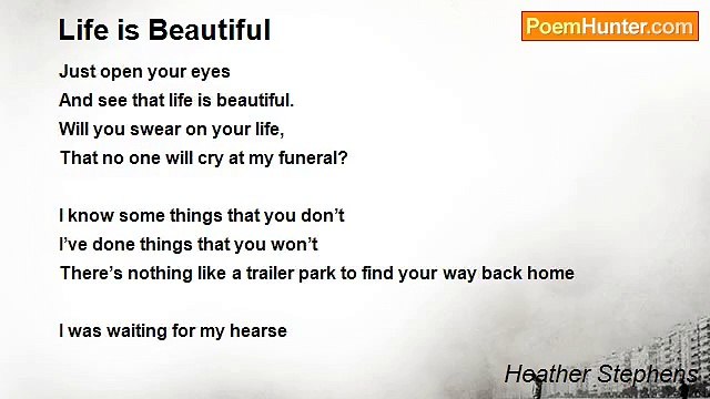 Heather Stephens - Life is Beautiful