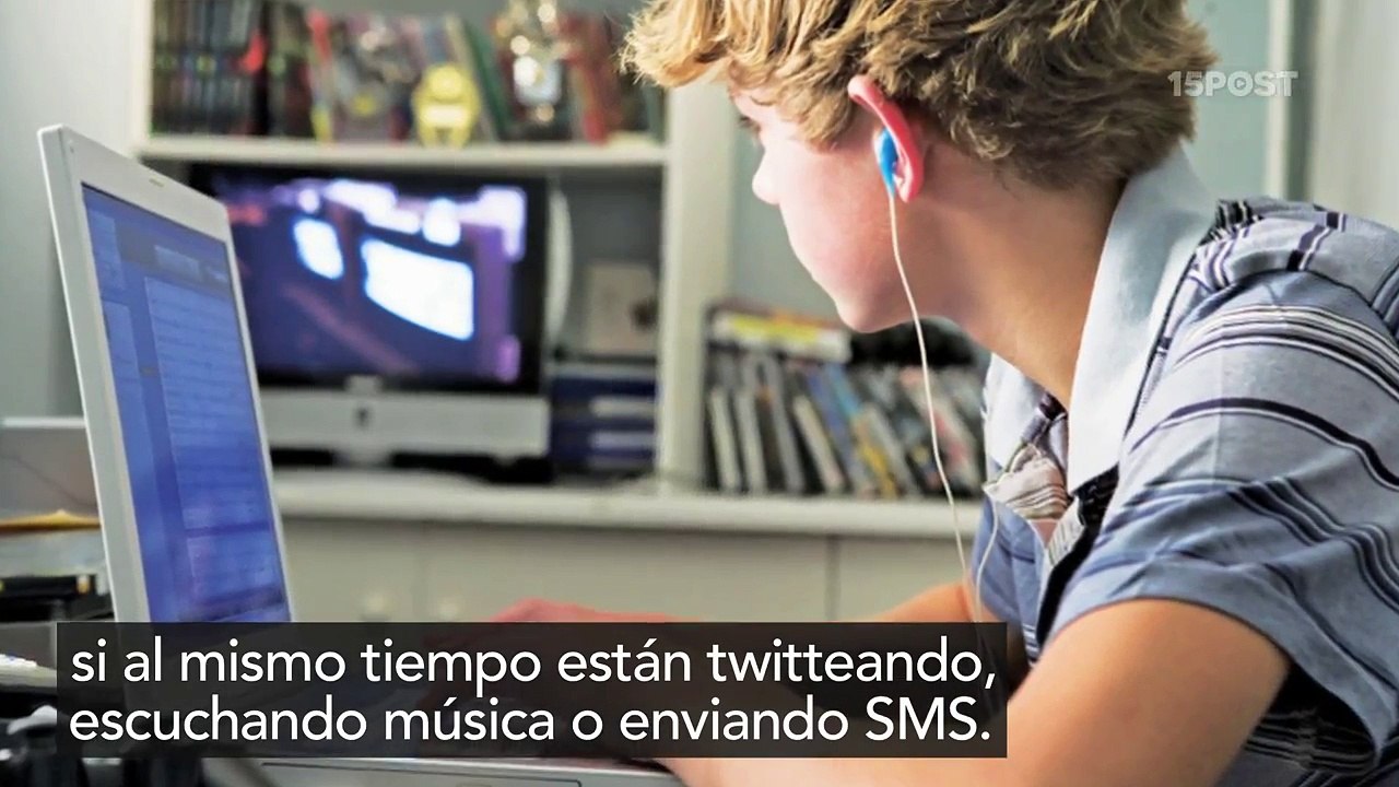 El multitasking adolescente: tareas escolares, tweets y música - 15POST