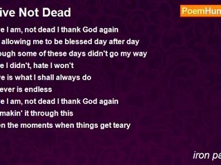 iron panda 23 - Alive Not Dead