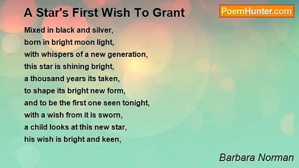 Barbara Norman - A Star's First Wish To Grant