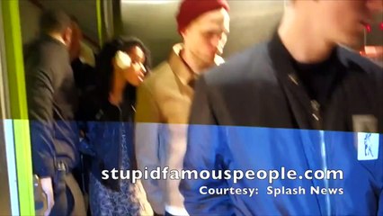 Robert Pattinson & FKA Twigs Together at Melrose Ballroom in Queens, NY!