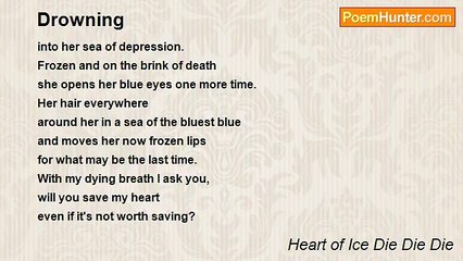 Heart of Ice Die Die Die - Drowning