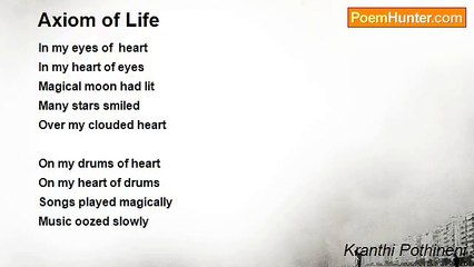 Kranthi Pothineni - Axiom of Life