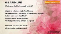 Catrina Heart - HIS ARID LIFE