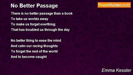 Emma Kessler - No Better Passage