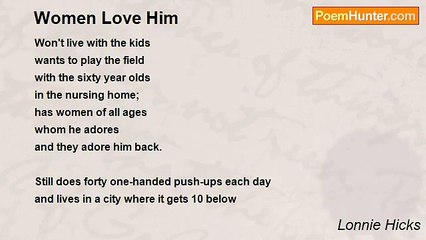 Lonnie Hicks - Women Love Him