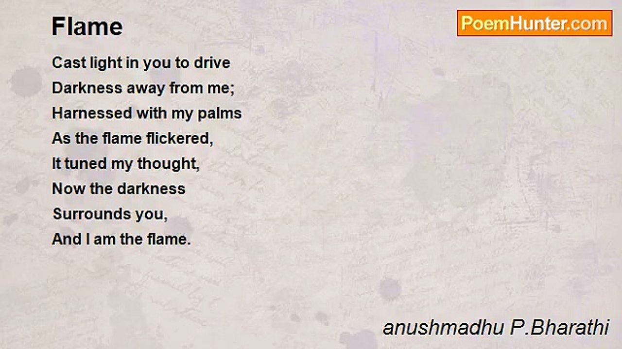 anushmadhu P.Bharathi - Flame