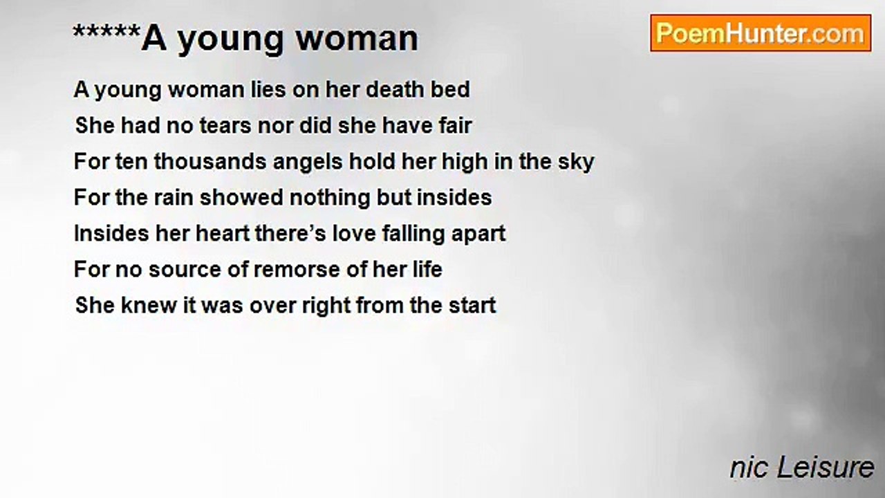 nic Leisure - *****A young woman