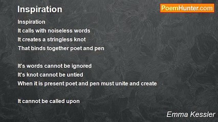 Emma Kessler - Inspiration