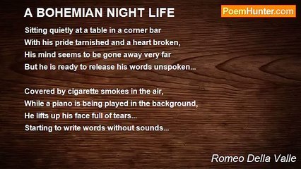 Romeo Della Valle - A BOHEMIAN NIGHT LIFE
