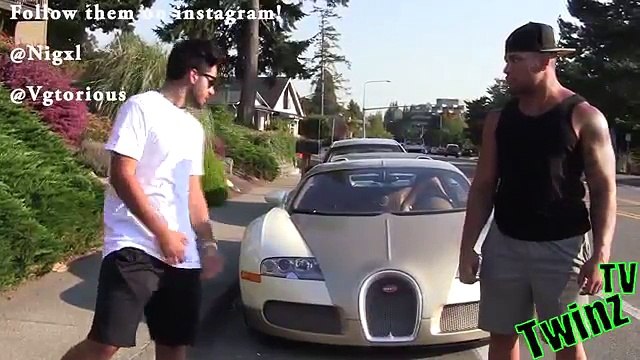 Picking Up Girls In A Bugatti Veyron Gold Digger Surprise Prank!