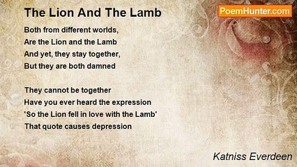 Katniss Everdeen - The Lion And The Lamb