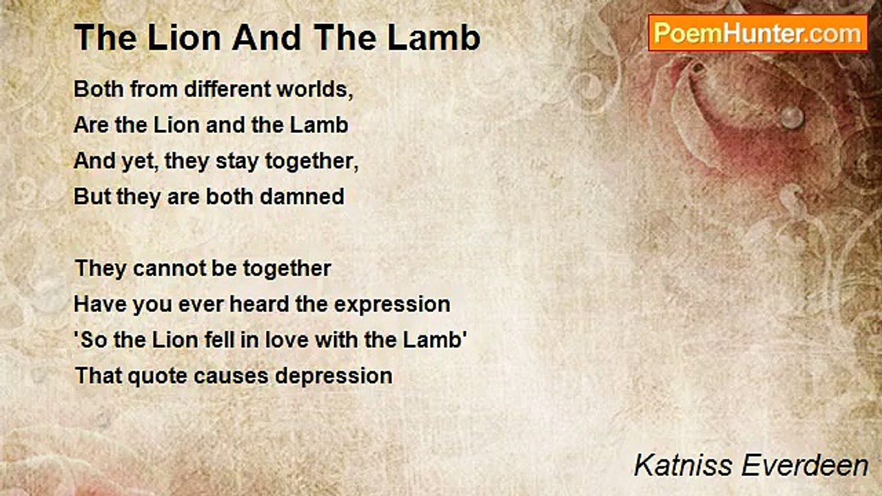Katniss Everdeen - The Lion And The Lamb