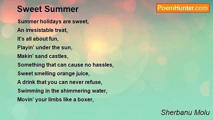 Sherbanu Molu - Sweet Summer