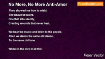 Peter Vector - No More, No More Anti-Amor