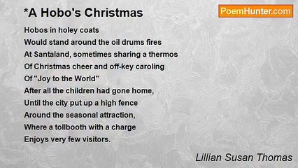 Lillian Susan Thomas - *A Hobo's Christmas