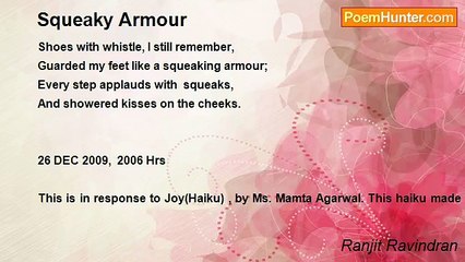 Ranjit Ravindran - Squeaky Armour