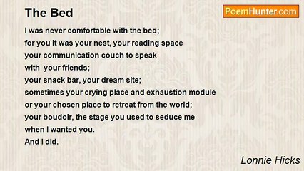 Lonnie Hicks - The Bed