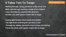 Christopher's Dead - It Takes Two To Tango