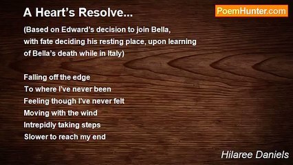 Hilaree Daniels - A Heart’s Resolve...