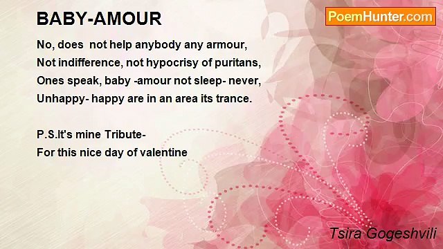 Tsira Gogeshvili - BABY-AMOUR