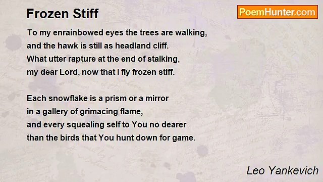 Leo Yankevich - Frozen Stiff