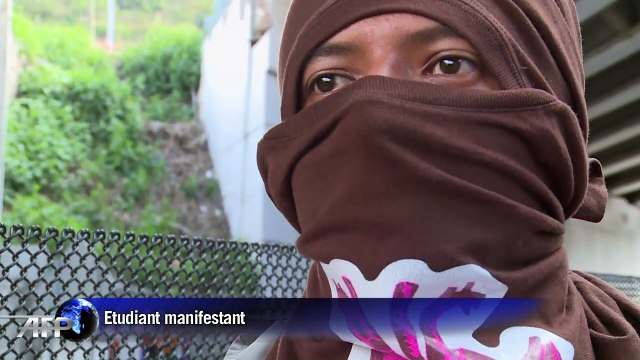 Etudiants disparus au Mexique: manifestation à Guerrero