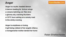 Ratan Bhattacharjee - Anger