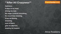 Alicia Roseberry - **After All Crazyness**