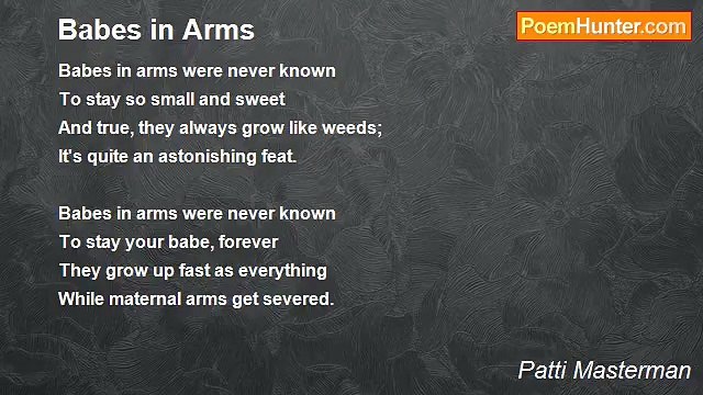 Patti Masterman - Babes in Arms