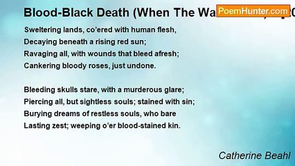 Catherine Beahl - Blood-Black Death (When The War Is Over)    [2010]